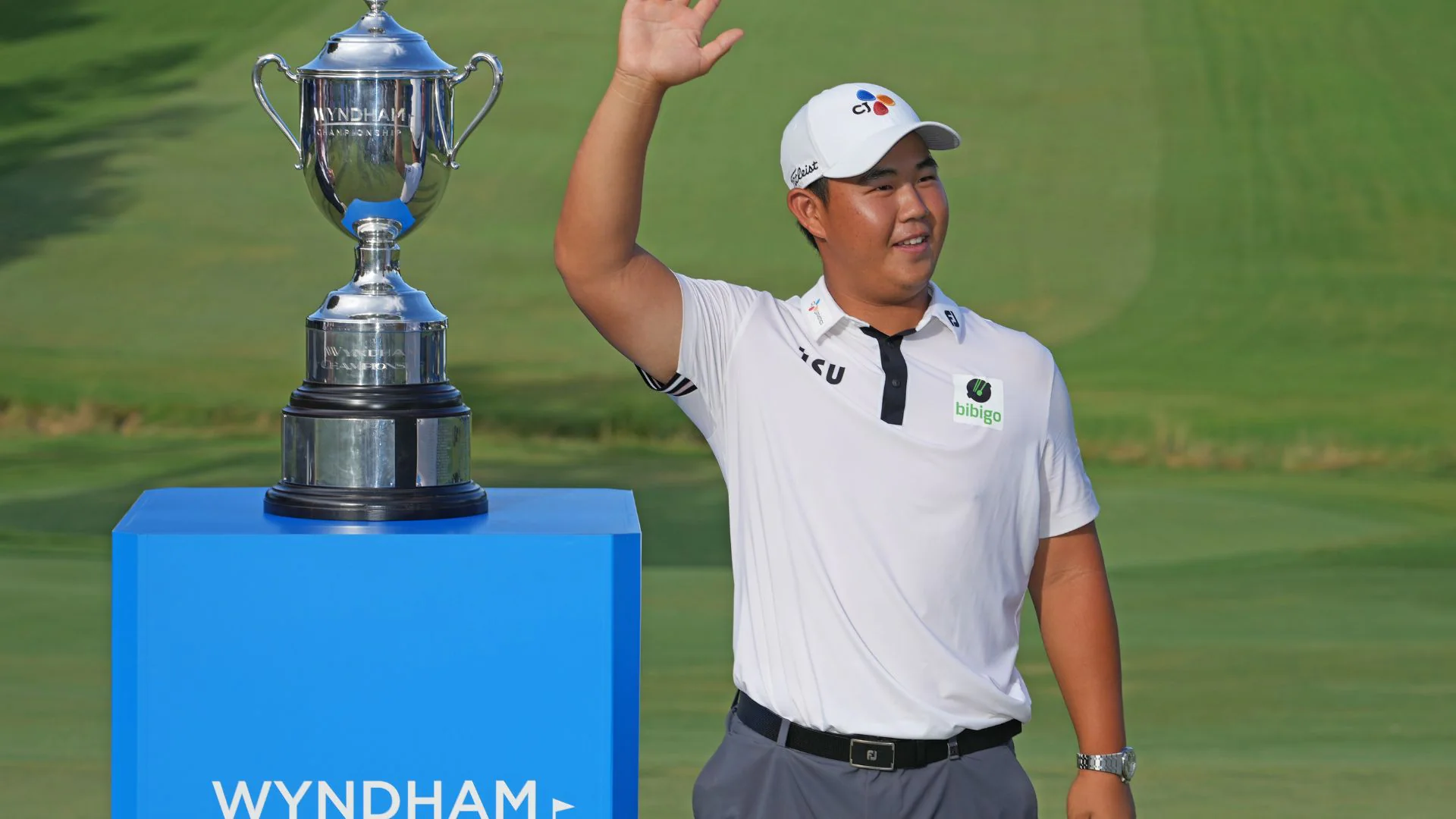 ‘Tiger never checked’: Tom Kim isn’t interested how much money he won at Wyndham Championship