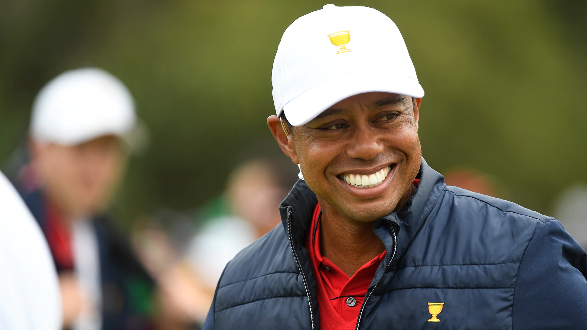 Tiger Woods may not be at Quail Hollow, but he’s still part of the American team