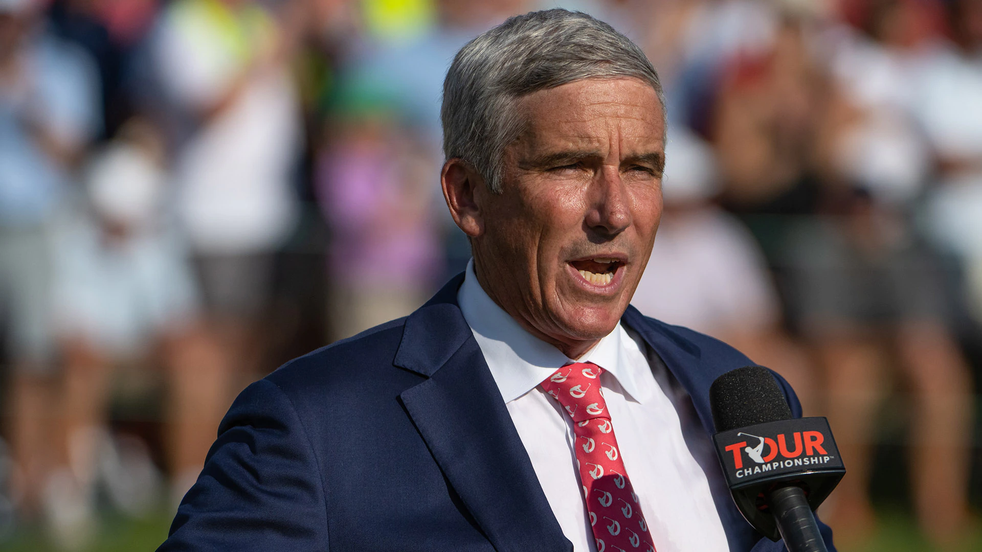 Hoping for a PGA Tour-LIV truce? ‘Off the table,’ Jay Monahan says