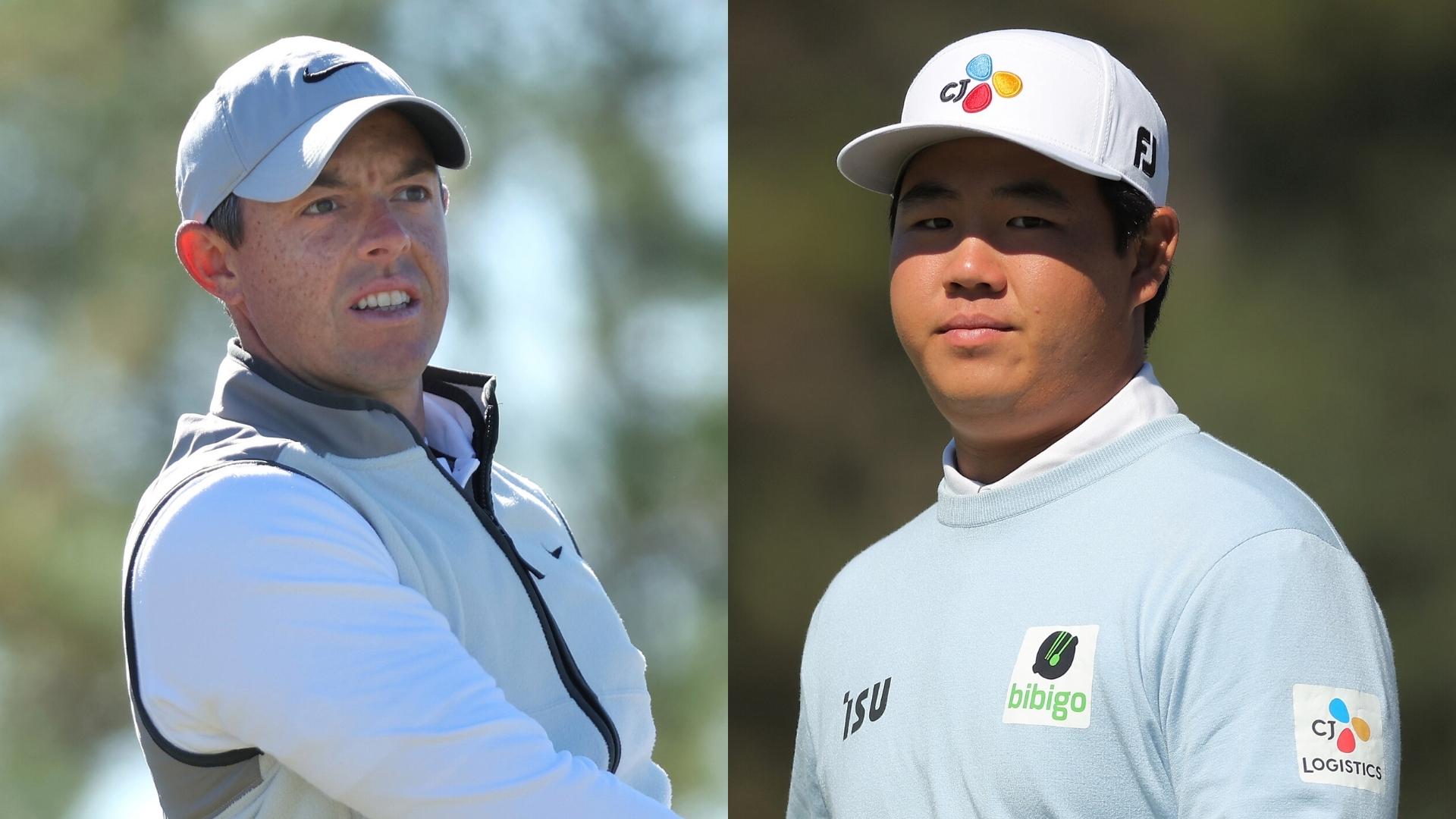 Tom Kim invaded Rory McIlroy’s press conference and left with some memorable advice
