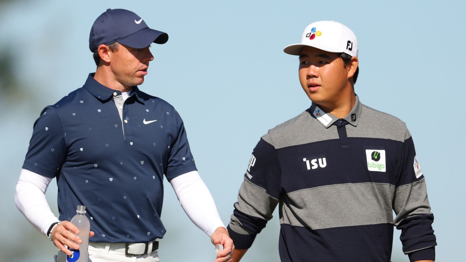 Tom Kim picks Rory McIlroy’s brain during CJ Cup round, says Kim will be ‘hell’ of player