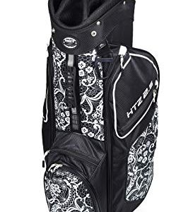 Hot-Z Golf Ladies 2.5 Lace Cart Bag Black/White/Lace