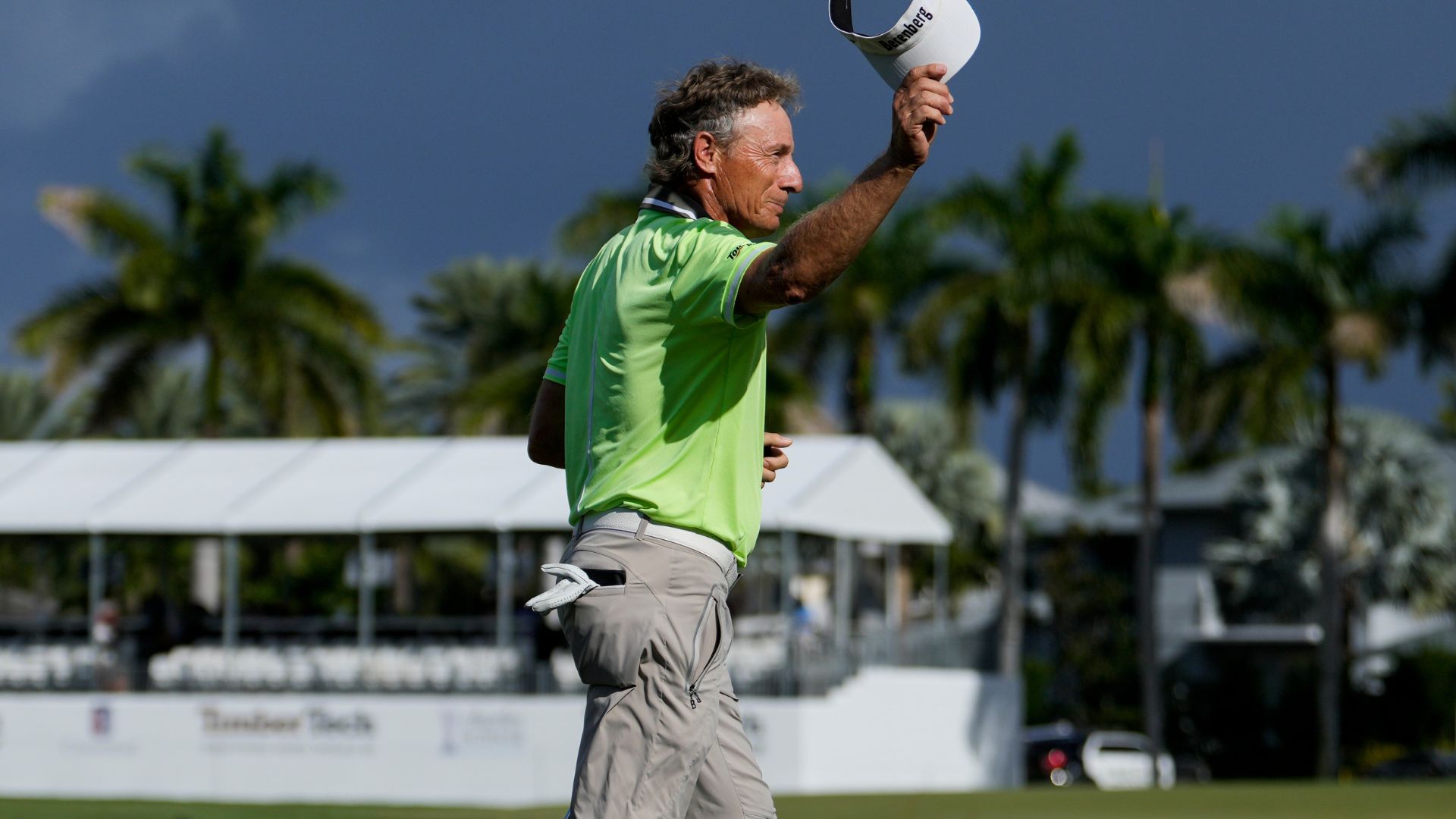 Bernhard Langer beats age by two to take TimberTech lead into the final round