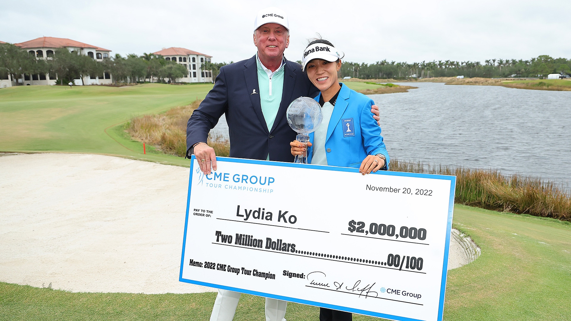 CME Group Tour Championship payout: $2 million winner’s check goes to Lydia Ko