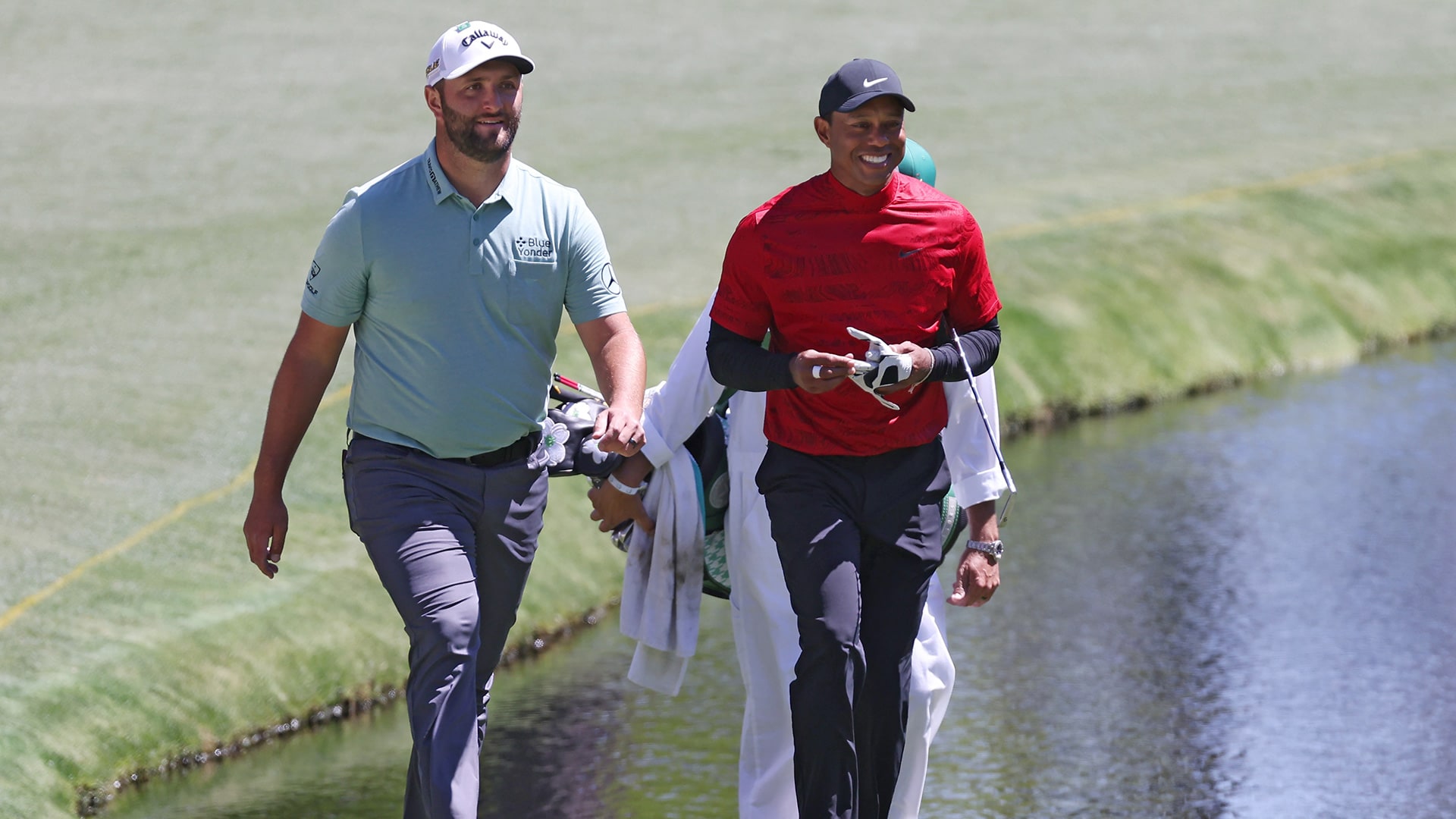‘He can’t walk any faster’: Jon Rahm details being on the clock with Tiger Woods Sunday at Masters
