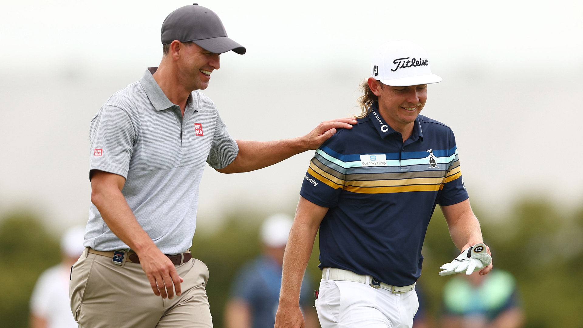 After scramble to find clubs, Adam Scott one back at Aussie PGA; Cam Smith 3 back
