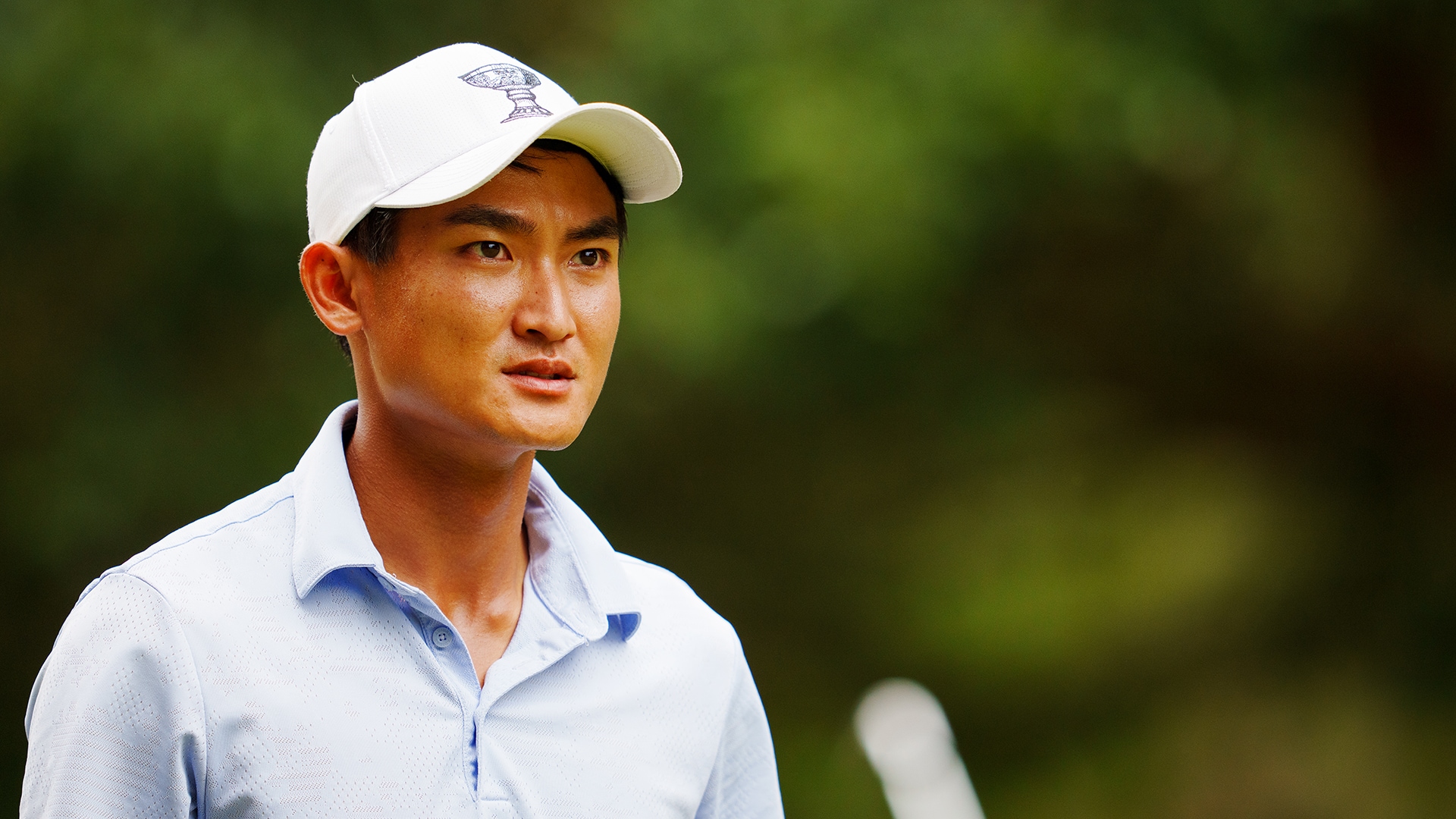 A cut nearly forced Q-School WD, but Charles Wang has done well to fight through pain