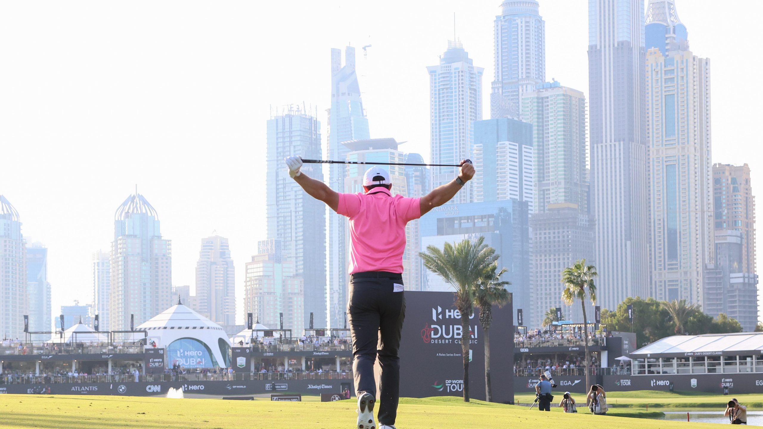 Rory McIlroy takes lead with 65 in Dubai as he eyes a career-first