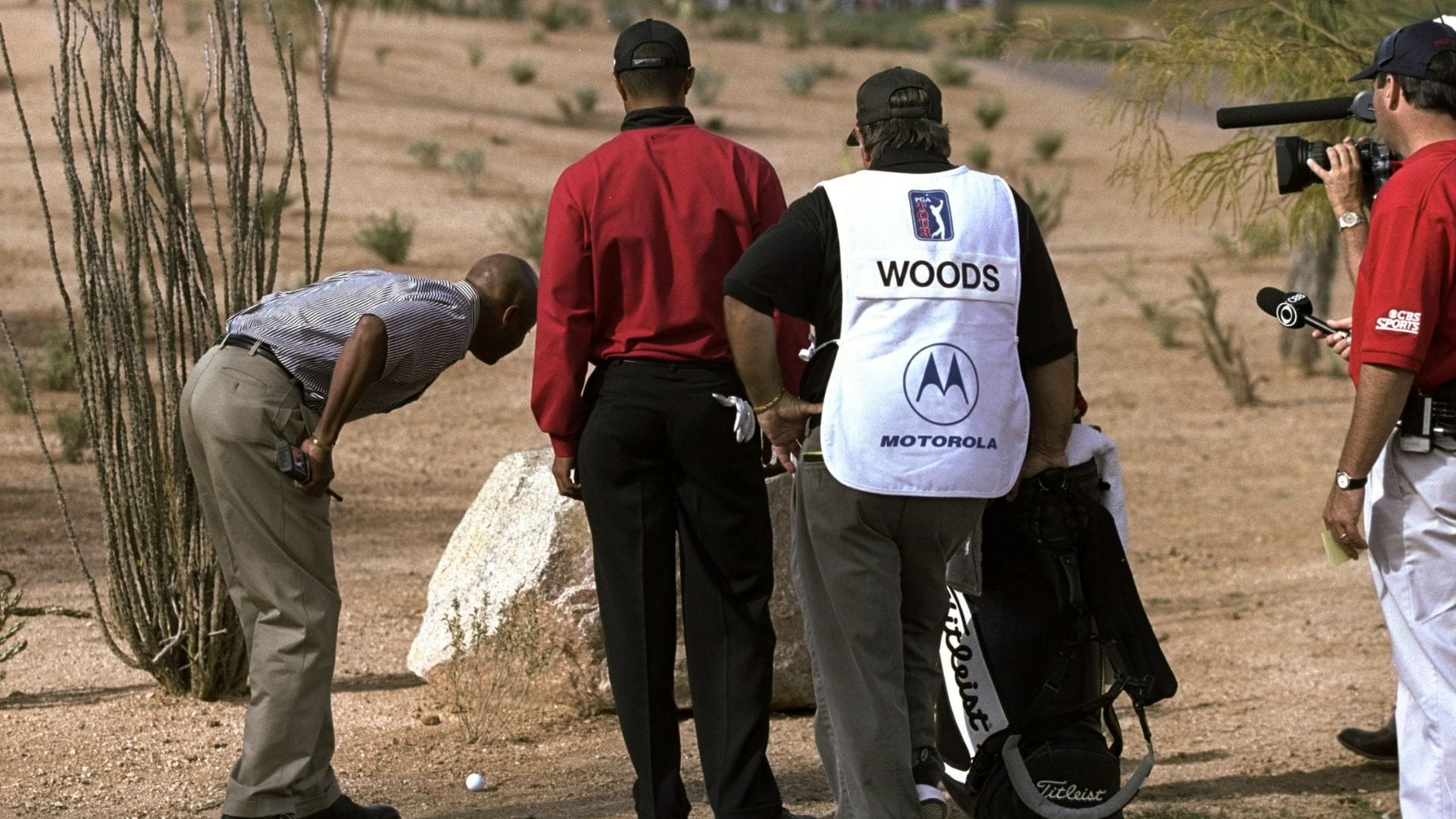 1999 WM Phoenix Open rules official recalls iconic Tiger Woods boulder ruling