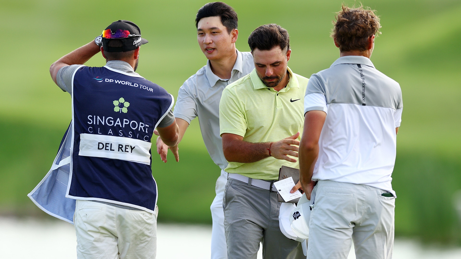 Two co-lead packed leaderboard entering final round of Singapore Classic