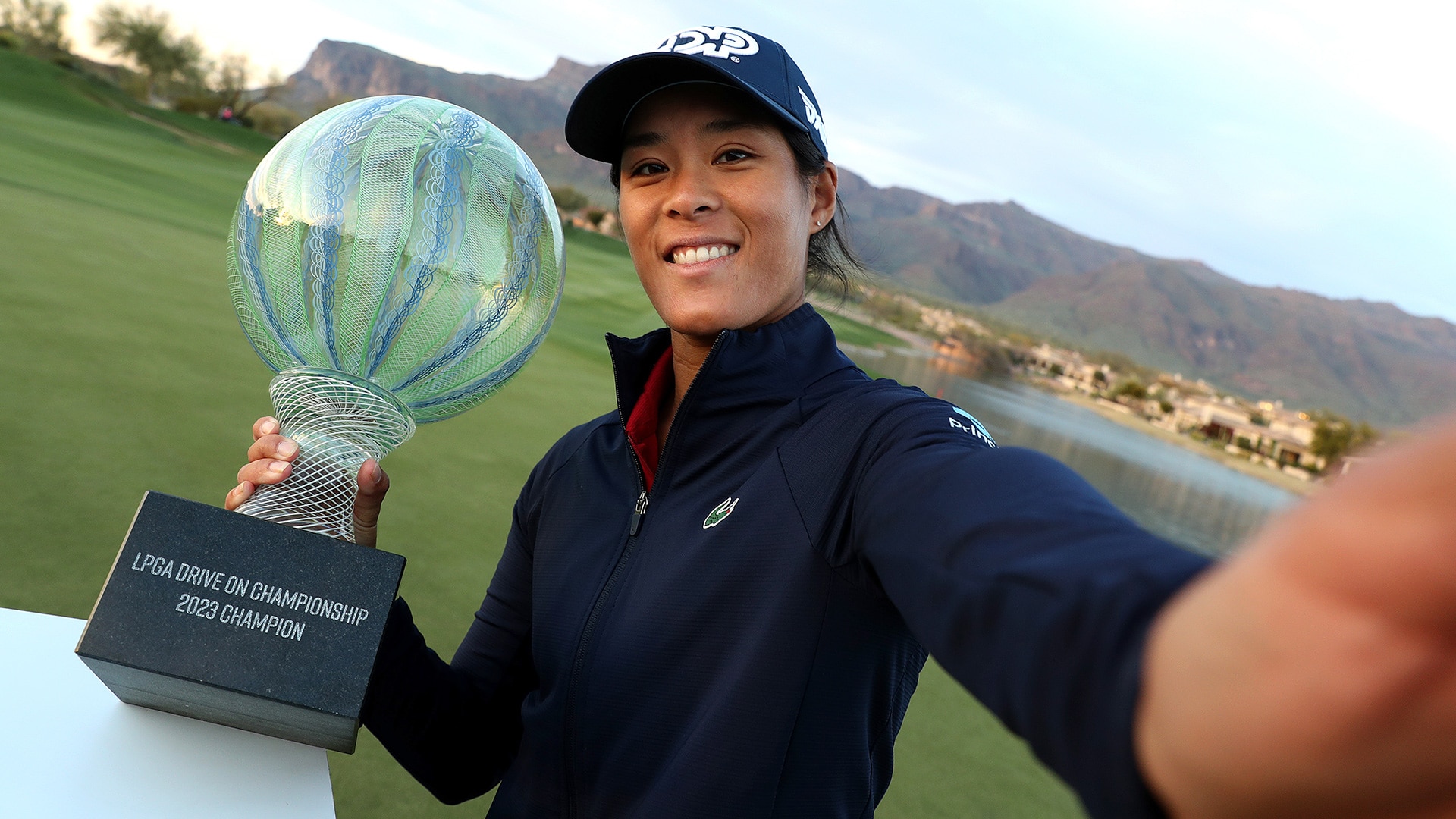 Celine Boutier beats Solheim Cup teammate Georgia Hall in playoff at LPGA Drive On