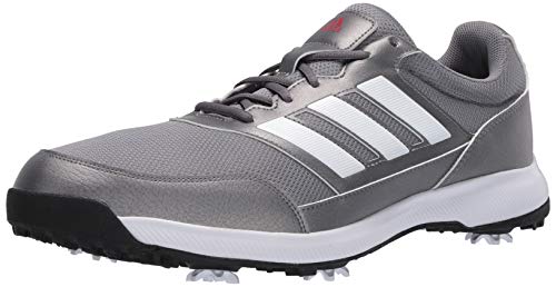 adidas Men’s Tech Response 2.0 Golf Shoe, Grey, 10.5 Medium US
