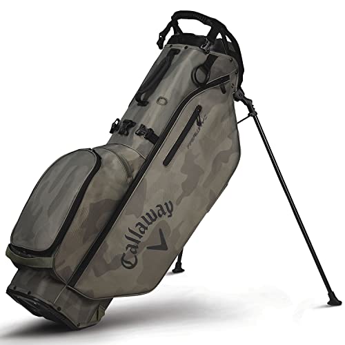 Callaway Golf 2022 Fairway C Stand Bag, Double Strap, Olive Camo Color, 8.5″