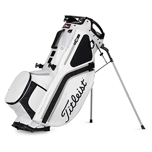 Titleist – Hybrid 14 Golf Bag – White/Black/Gray