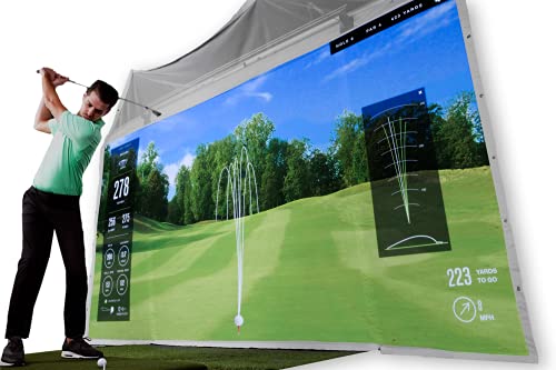 HomeCourse Golf ProScreen 180 Premier Indoor Golf Simulator Enclosure