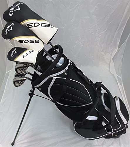 Mens Callaway Complete Golf Clubs – Set Driver, 3 Wood, Hybrid, Irons, Putter, Bag Right Handed Regular Flex