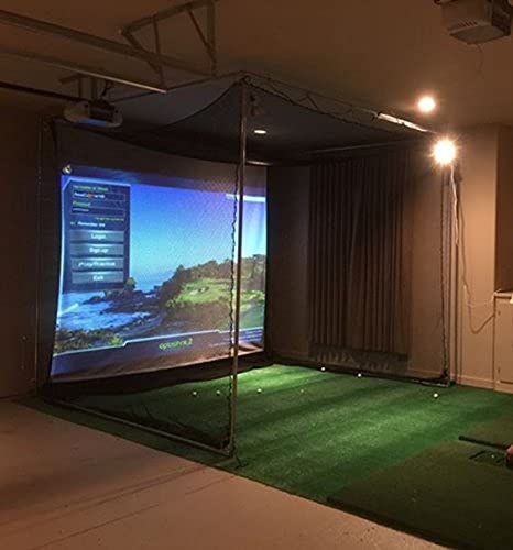 Golf Simulator System with New Projector