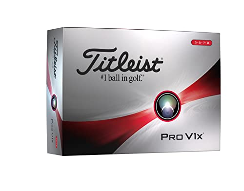 Titleist Pro V1x One Dozen High Number Golf Balls