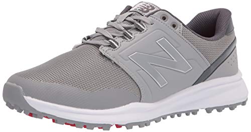 New Balance Men’s Breeze v2 Golf Shoe, Grey, 13 X-Wide