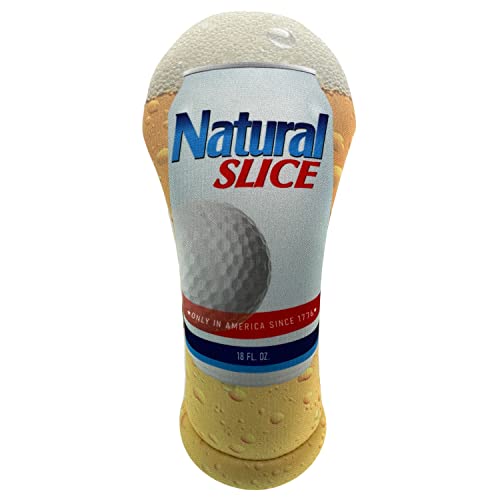 Natural Slice Beer Can Golf Club Head Covers Driver Fairway Hybrid USA Made (Driver)
