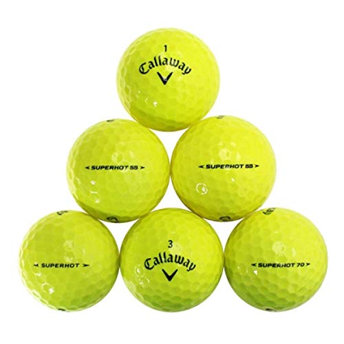 Yellow Premium Golf Ball Mix – Great Brands & Styles! 50 Near Mint Quality Used Yellow Golf Balls (AAAA Yellow Pro Styles Mix) (50PK-PLYL-2)