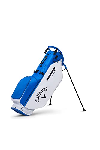 Callaway Golf 2022 Fairway C Stand Bag, Double Strap, Royal Blue/White Color
