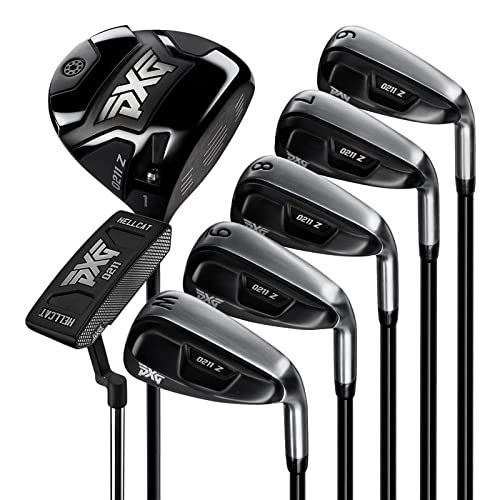 PXG 0211 Z Lucky 7 or Tactical 10 Set from 6 Iron Thru Pitching Wedge, Driver, and Putter, or with Fairway, Hybrid and Sand Wedge with Graphite Shafts