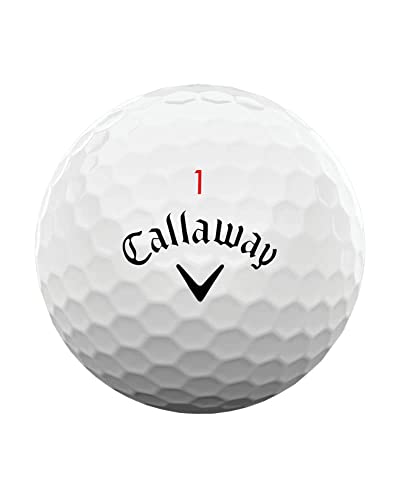 PG Callaway Golf Ball Mix – Great Callaway Styles! 50 Mint Quality Used Callaway Golf Balls (AAAAA Premium Reload Callaway Golfball Mix), White