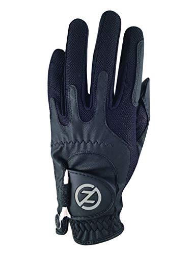 Zero Friction Golf Glove, Left Hand, One Size, Black