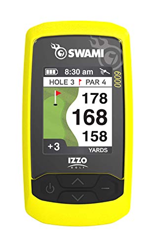 Izzo Swami 6000 Handheld Golf GPS Water-Resistant Color Display With 38,000 Course Maps & Scorekeeper
