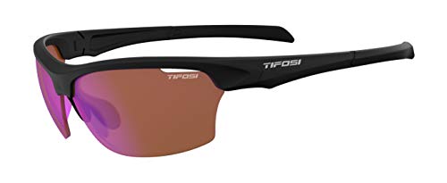 Tifosi Intense Sunglasses Black/AC Red lenses