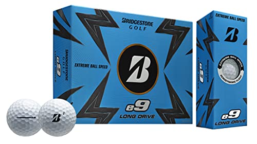 Bridgestone Golf 2023 e9 Long Drive Golf Balls White