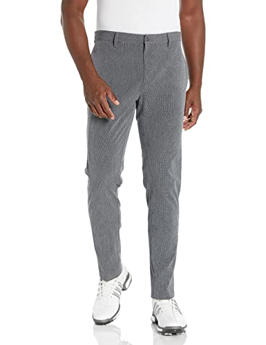 adidas Golf Men’s Standard Crosshatch Pant, Black, 30