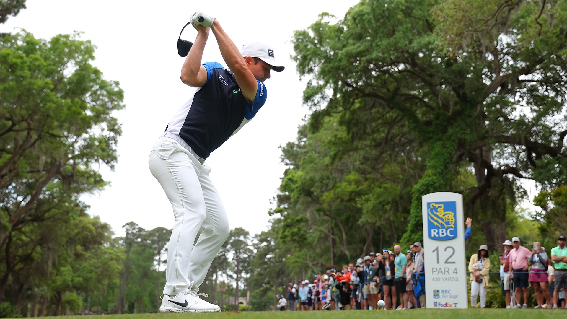 Viktor Hovland takes no days off after Masters, opens with 64 at RBC Heritage