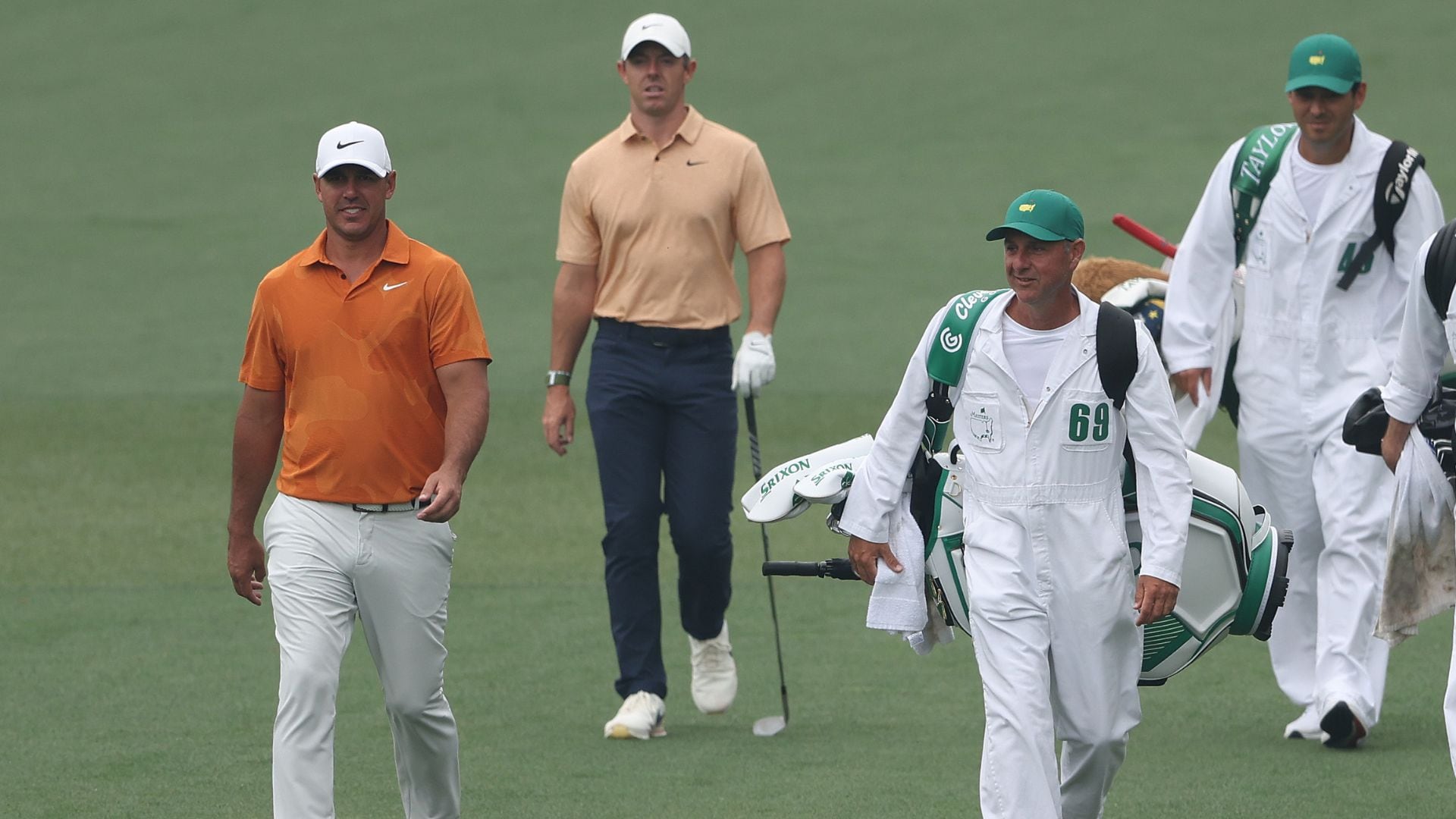 Brooks Koepka hopes he has momentum at 2023 Masters, plays practice round with Rory McIlroy