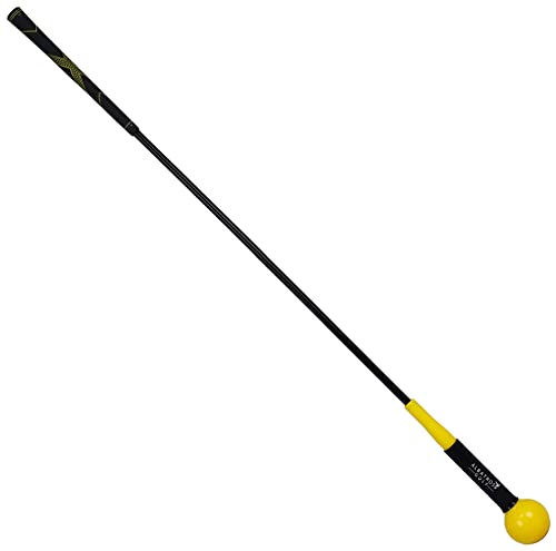 BalanceFrom Golf Swing Training Aid Golf Swing Trainer Golf Practice Warm-Up Stick for Strength Flexibility and Tempo Training