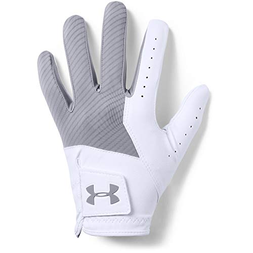 Under Armour Men’s Medal Golf Gloves , Steel (035)/Steel , Left Hand Medium
