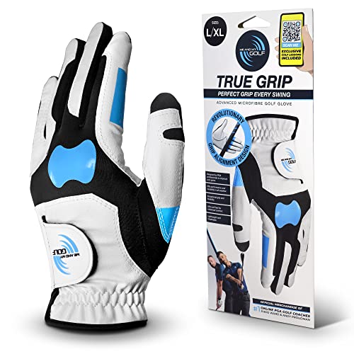 ME AND MY GOLF True Grip Training Golf Glove – Perfect Grip Every Swing (Medium-Large, Left Hand (for Right-Handed Golfers))