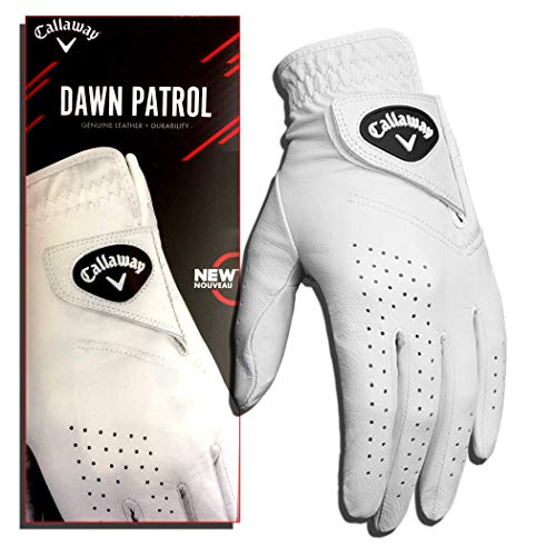 Callaway Dawn Patrol Glove (Left Hand, XX-Large, Men’s) , White