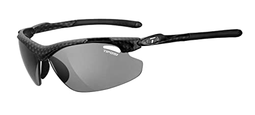 Tifosi unisex adult Tyrant 2.0 Sunglasses, Carbon w/Smoke Polarized Fototec. Ideal For Baseball, Cricket, Cycling, Golf, Hiking, Running, Tennis & Pickleball