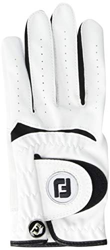 FootJoy Junior Golf Glove, White Small, Worn on Left Hand