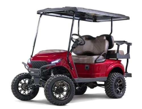 MadJax Storm Body Kit for EZGO TXT Golf Cart Models | Compatible with 1994-Current E-Z-GO TXT, Valor, T48 (Cherry Metallic)