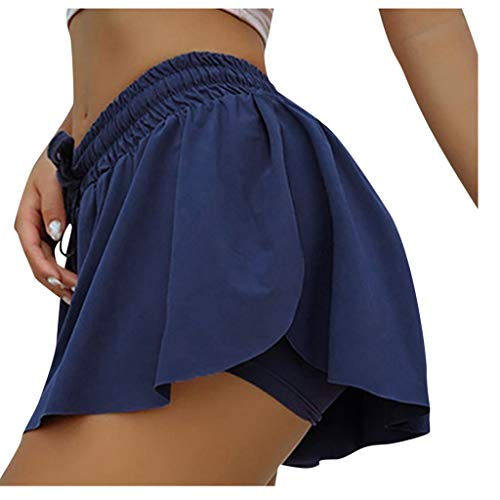 Bblulu Flowy Tennis Skirt for Women with Side Split Women’s High Waisted Athletic Golf Skorts Skirts for Running Casual
