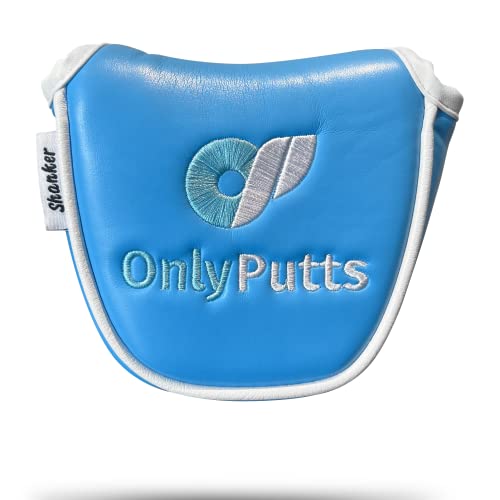 Shanker Golf Putter Cover – OnlyPutts Funny Mallet Putter Cover – Tour Grade PU Leather Headcover – Funny Headcover for Golf Clubs – Perfect Joke Gift for Golfer – Rude Novelty Golf Gift Idea