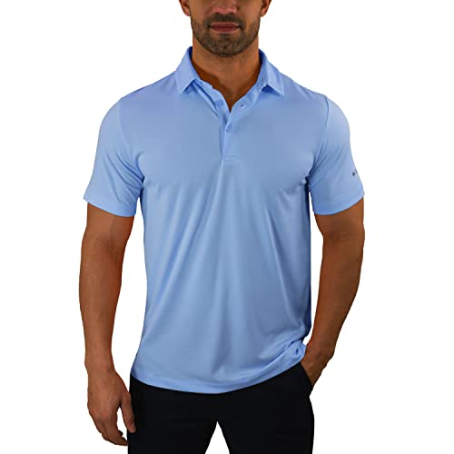 Columbia Men’s Omni-Wick Drive Polo Golf Shirt, X-Large, White Cap