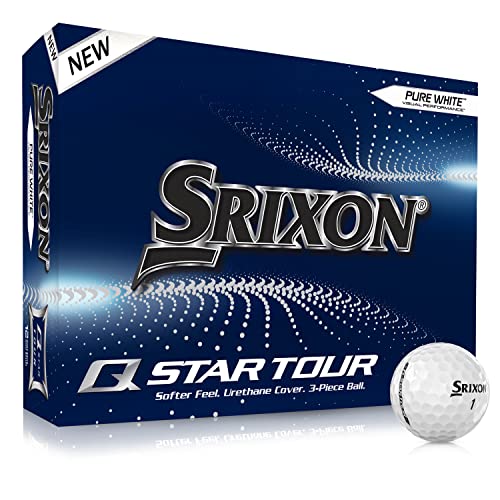 Srixon unisex adult White Golf Ball, White, Dozen US