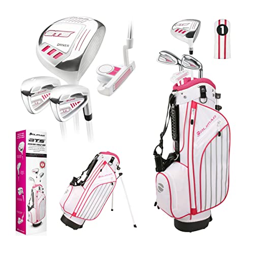 Orlimar Golf ATS Junior Girl’s Pink Kids Golf Set (Right Hand Ages 5-8) (Pink)