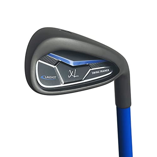 Lag Shot Golf XL 7 Iron Swing Trainer Longer (RIGHT HANDED) – Adds Distance & Accuracy to Your Drives. Named “Best Swing Trainer” of the year! #1 Golf Aid 2022! Strength Tempo Flexibility Hitting Whip