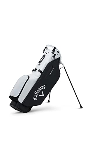 Callaway Golf 2022 Fairway C Stand Bag, Double Strap, White/Black Color