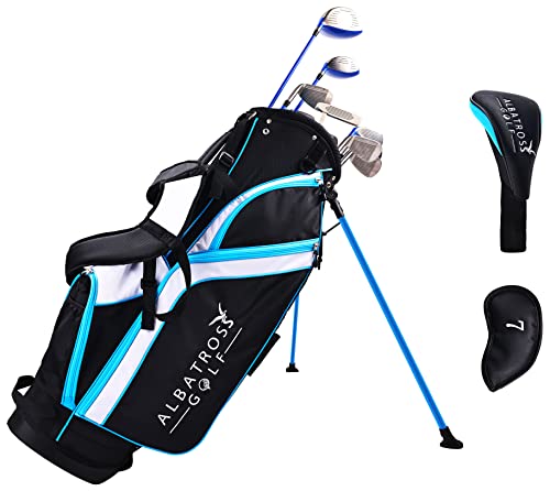 Albatross Golf Men’s Complete Golf Club Set with Stand Bag, 13-Piece or 16-Piece, Right Hand